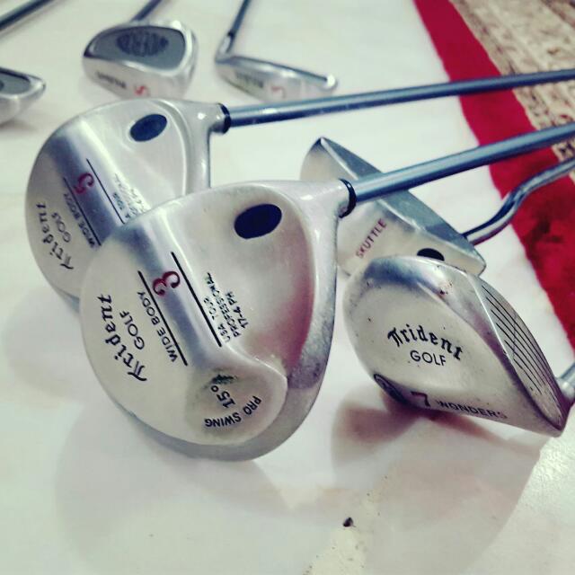 Trident Golf Clubs, Sports Equipment, Sports & Games, Golf on Carousell