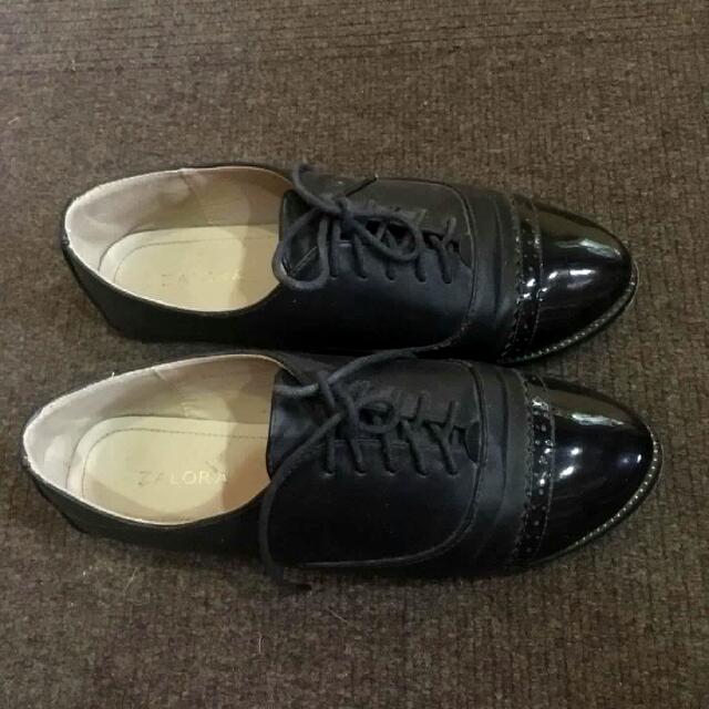 zalora black shoes