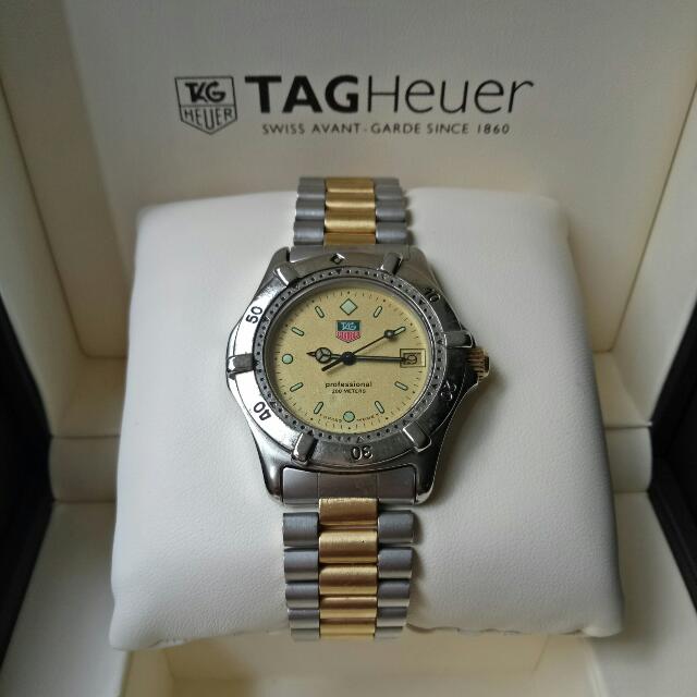 Authentic Tag Heuer Gents Quartz Swiss Made Model 964.013R Luxury