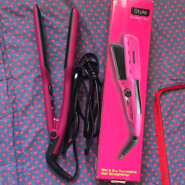 Avon tourmaline hot sale hair straightener review