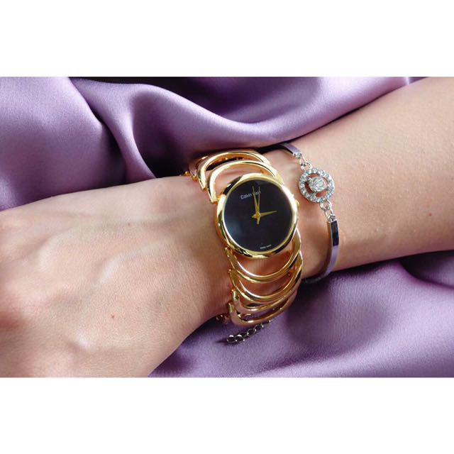 Calvin klein watch online and bracelet set