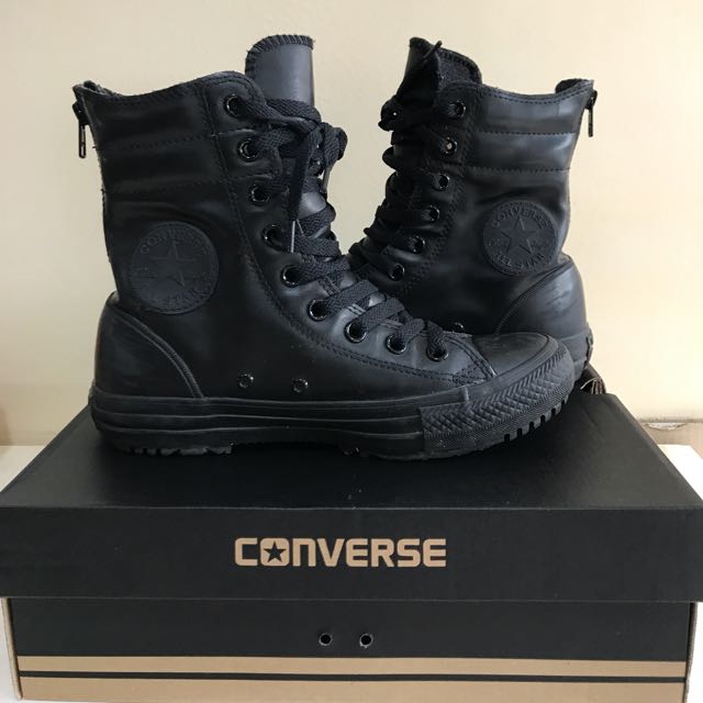 converse hi rise boots