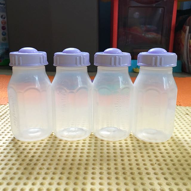 evenflo milk storage bottles