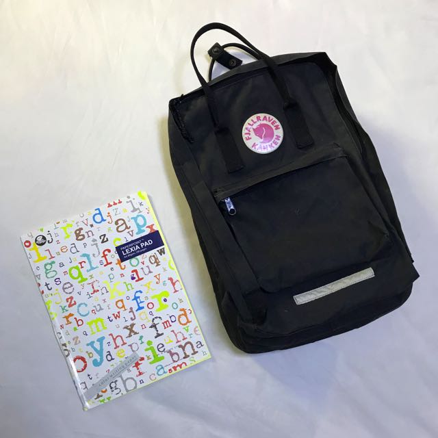 kanken laptop 17 black