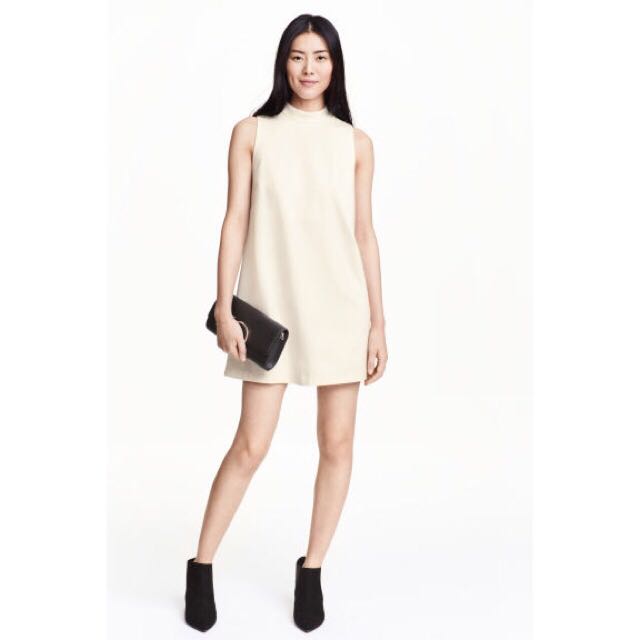 h&m high neck dress