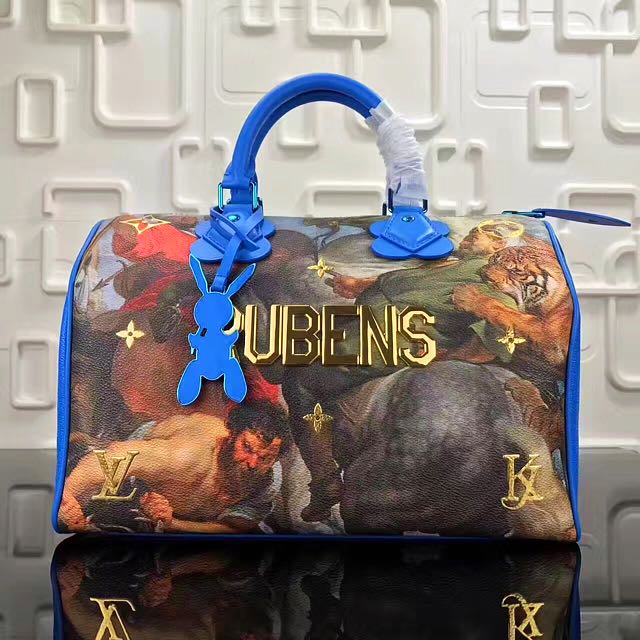 Louis Vuitton Damier Azur Speedy 30, Women's Fashion, Bags & Wallets,  Purses & Pouches on Carousell