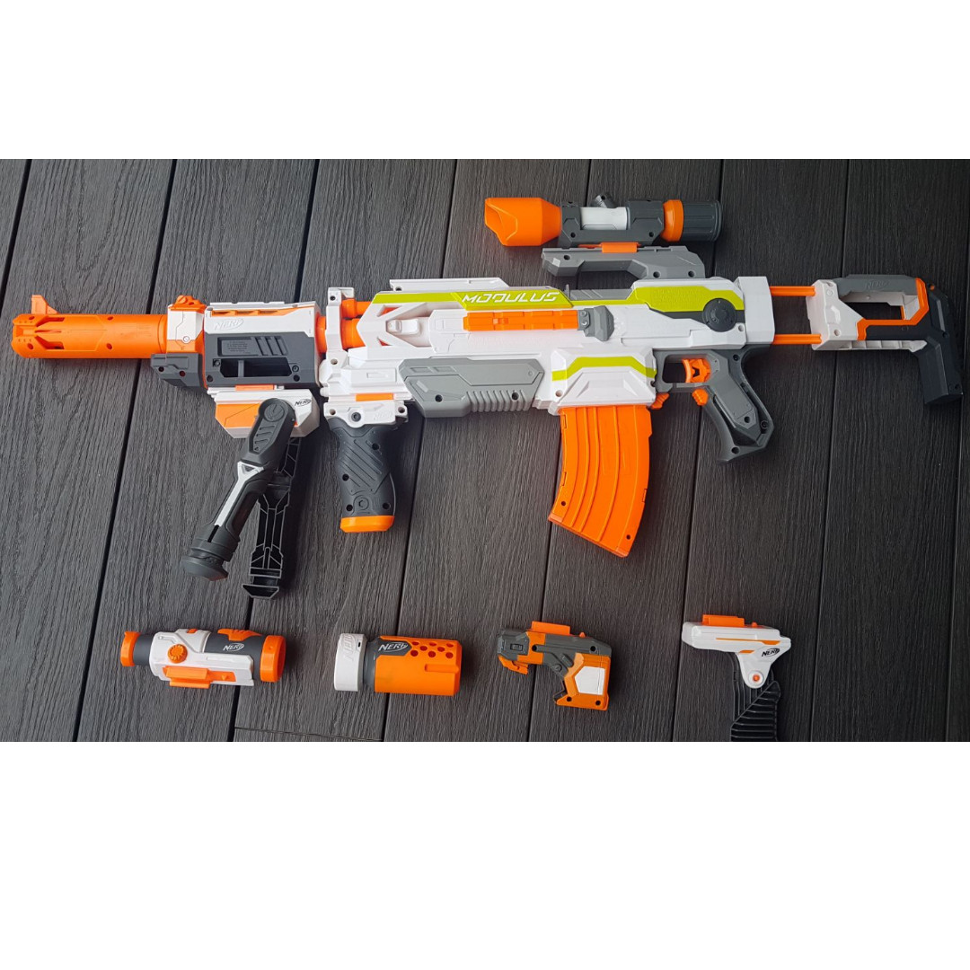 Nerf Gun Sniper Model Hobbies And Toys Toys And Games On Carousell