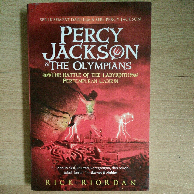 Novel Terjemahan Percy Jackson The Olympians The Battle Of The