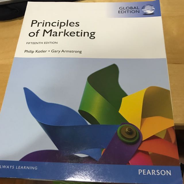 Principles Of Marketing 15th Edition Philip Kotler, Gary Armstrong, Books & Stationery