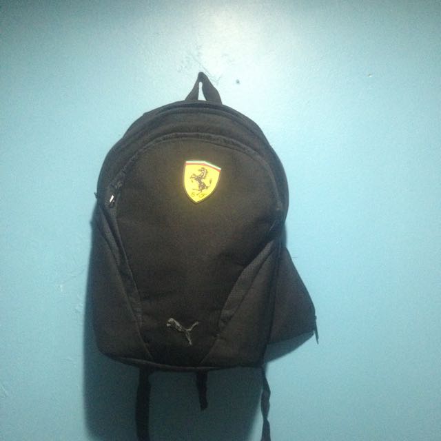 puma ferrari bookbag 2017