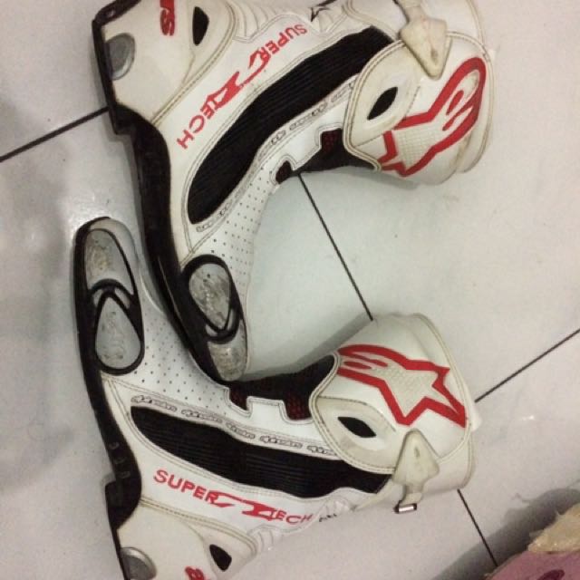 Sepatu Balap Alpinestar Supertech Olah Raga Perlengkapan Olahraga Lainnya Di Carousell