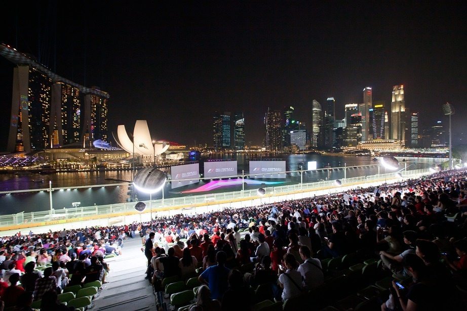 Singapore F1 2017 Tickets Bay Grandstand Best Seats Dark Green