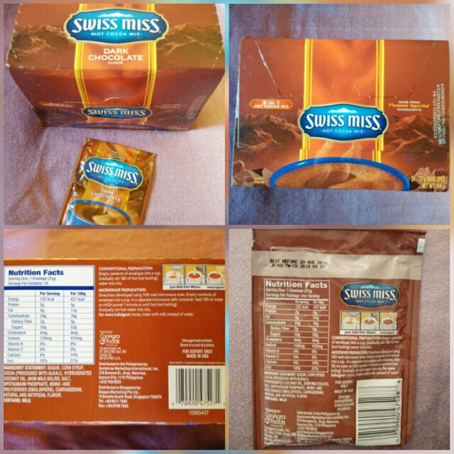 Swiss Miss Dark Chocolate 3-in-1, Food & Drinks, Packaged ...