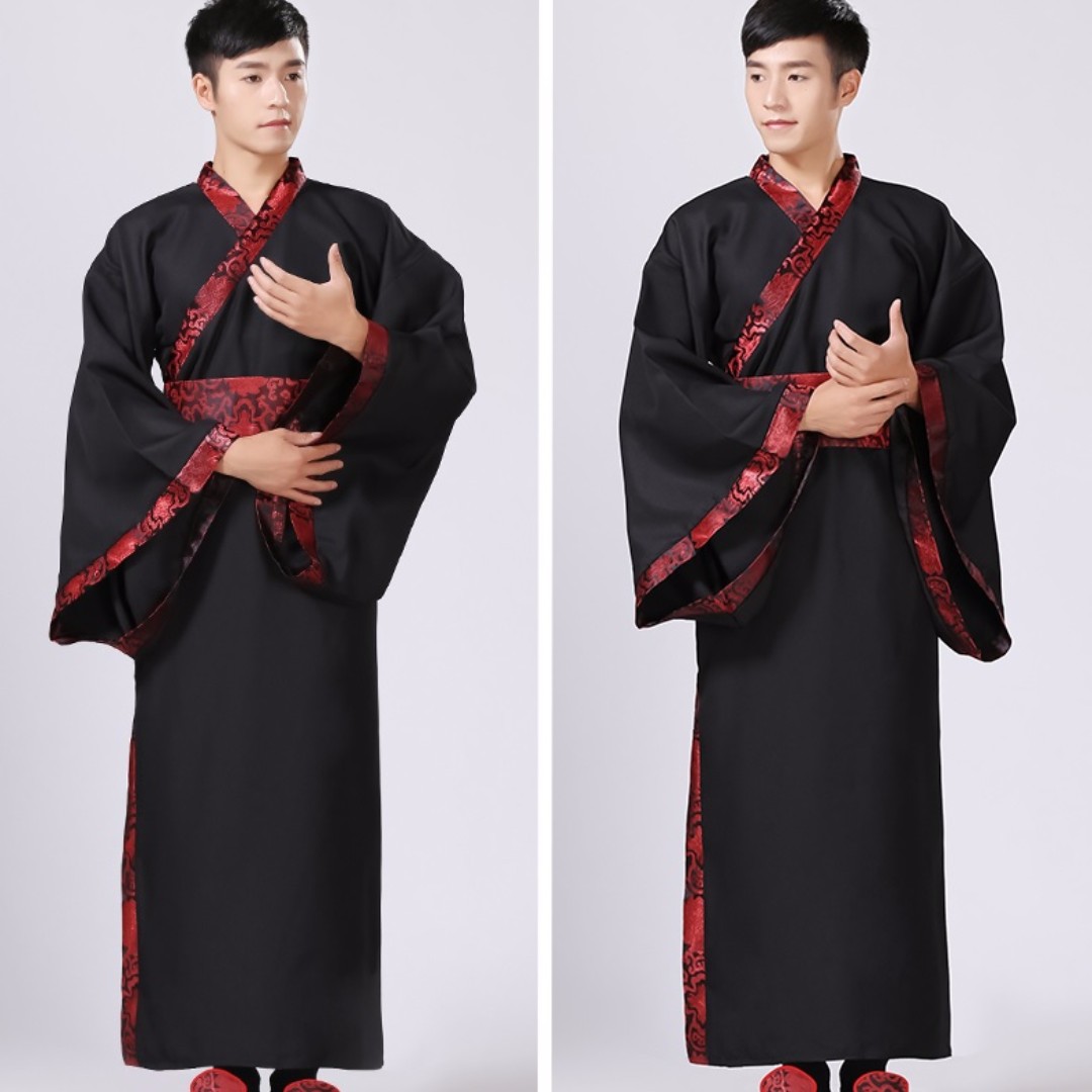 Traditional Han Cheongsam for men, Men's Fashion, Tops & Sets, Formal ...
