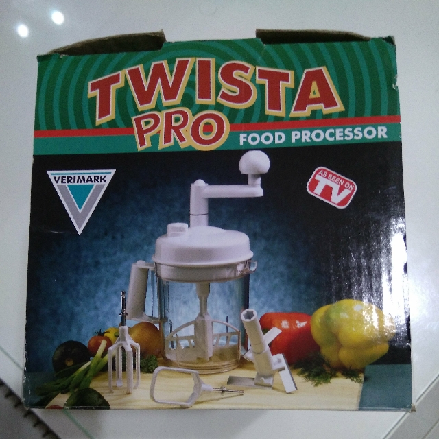 Twista Pro Food Processor, TV & Home Appliances, Kitchen Appliances