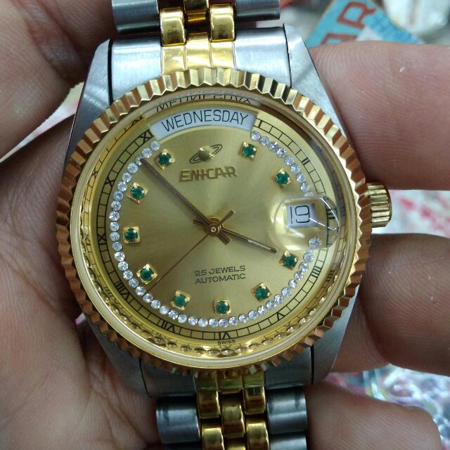 Vintage Enicar Automatic Watch Men s Fashion Watches Accessories Watches on Carousell