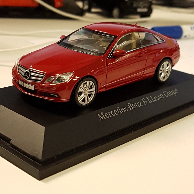 1 43 Mercedes Benz E Klasse Coupe Toys Games Bricks Figurines On Carousell