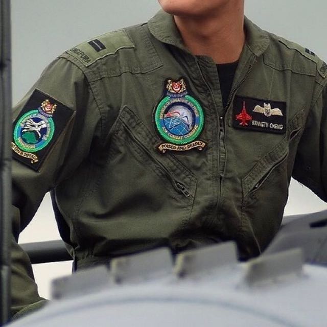 Air force flight suit jacket top