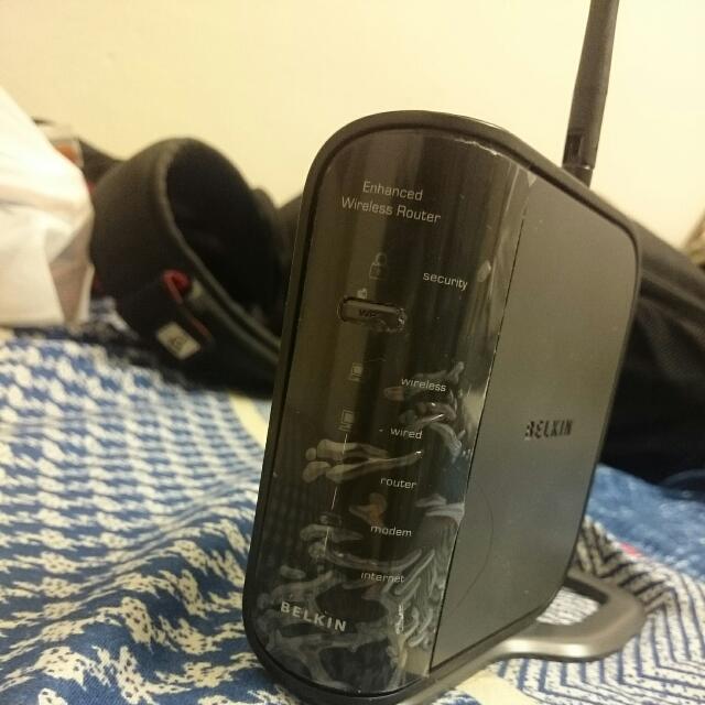 Belkin Enhanced Wireless Router N150 Electronics Computers