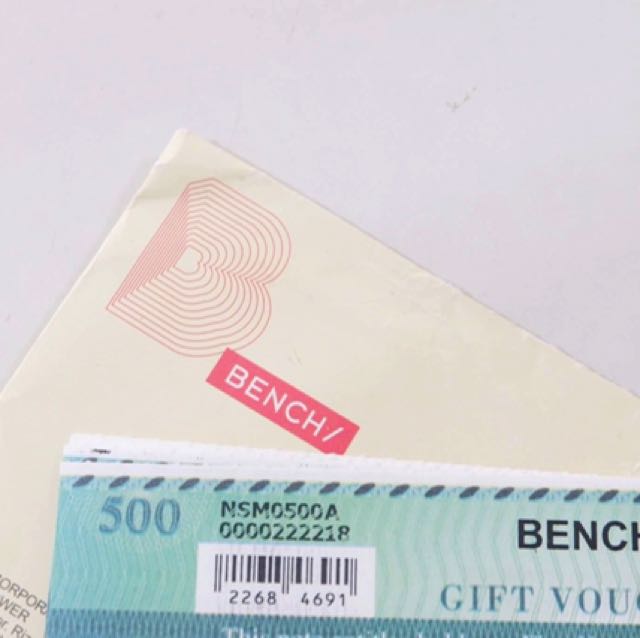 Bench Gift Certificates On Carousell