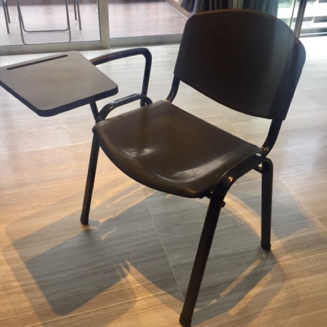 Chairs With Flip Top Ideal For Tuition Learning Centres Chairs With Working Top Study Chairs Lecture Chairs Furniture Tables Chairs On Carousell