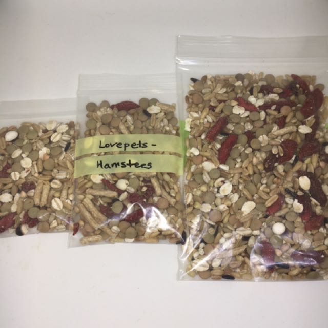 Homemade Hamster Food Mix Pet Supplies Pet Food on Carousell