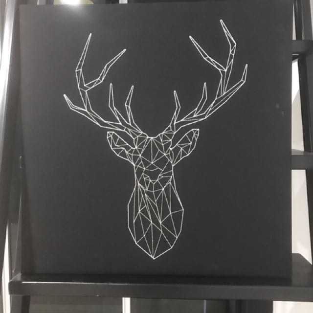 Ikea Painting Deer Furniture Home Decor On Carousell
