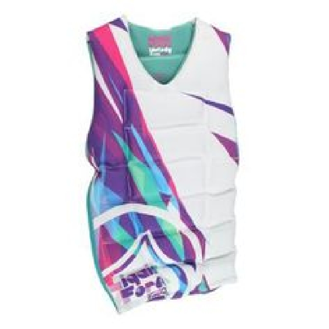 LIQUID FORCE WOMEN'S MELODY COMP WAKEBOARD VEST - (BN) (Size S) (White)
