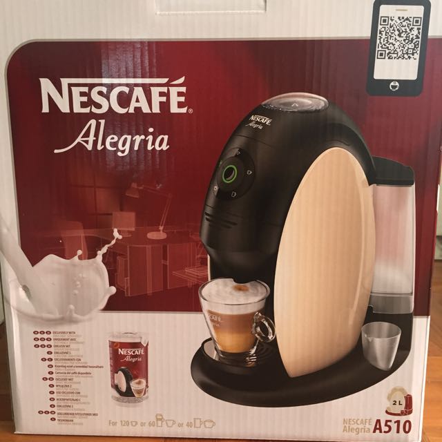 NESCAFE Alegria A510 Coffee Machine, TV & Home Appliances, Kitchen Appliances, Coffee Machines