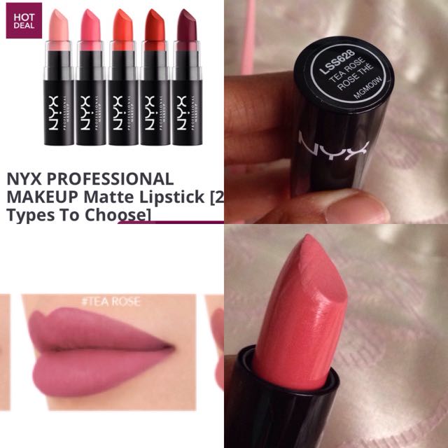 Nyx Professional Makeup Matte Lipstick Health Beauty Makeup On