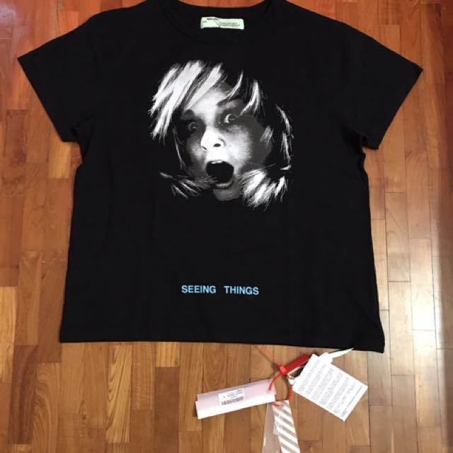Off white shop screaming girl tee