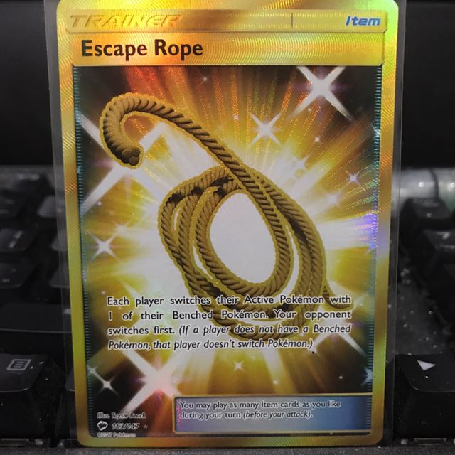 Escape Rope (Secret) 163/147, Burning Shadows