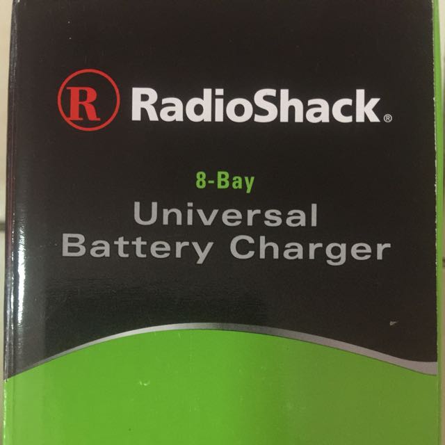 Radioshack Universal Battery Charger 8bay, TV & Home Appliances, TV