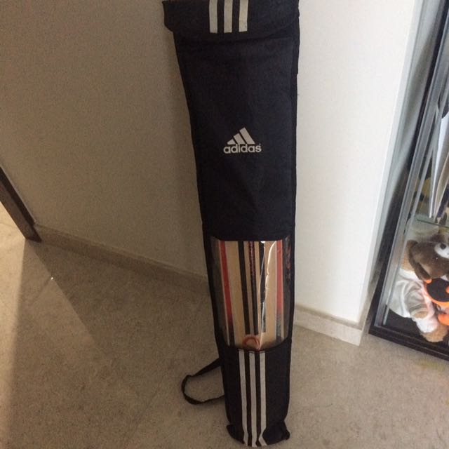 Sachin Tendulkar Adidas Cricket Bat Sports Equipment Sports Games Racket Ball Sports On Carousell