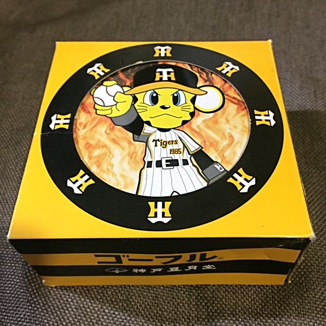 阪神虎 hanshin tigers baseball japan 铁盒