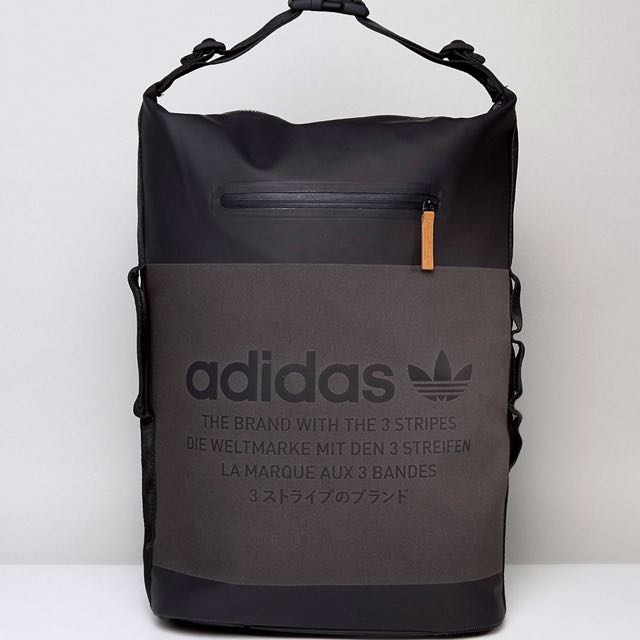 adidas the brand with the 3 stripes bag