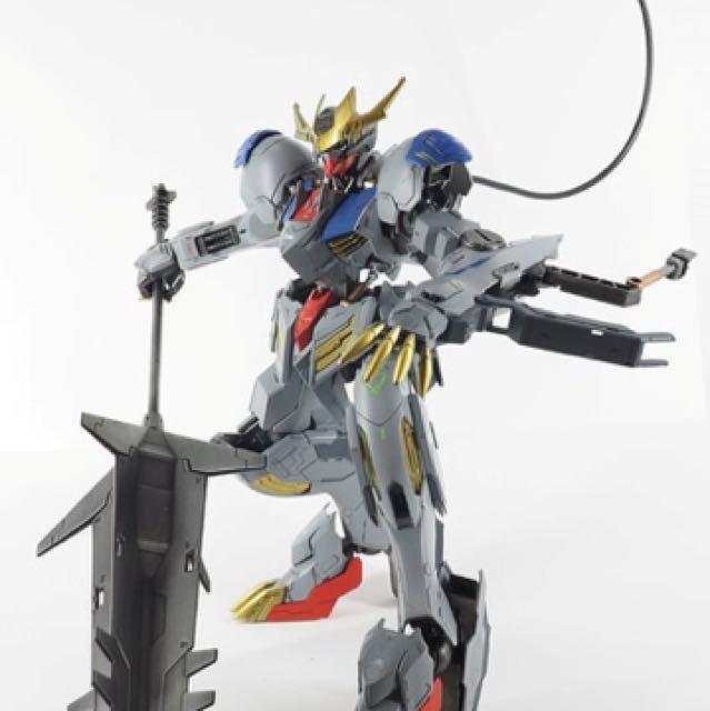 Bandai Ibo Gundam Barbatos Lupus Rex Toys Games Bricks Figurines On Carousell - 全新 labubu roblox 黑銀 toys games toys on carousell