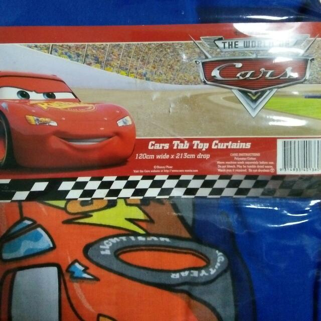 Disney Cars Tab Top Curtains, Babies 