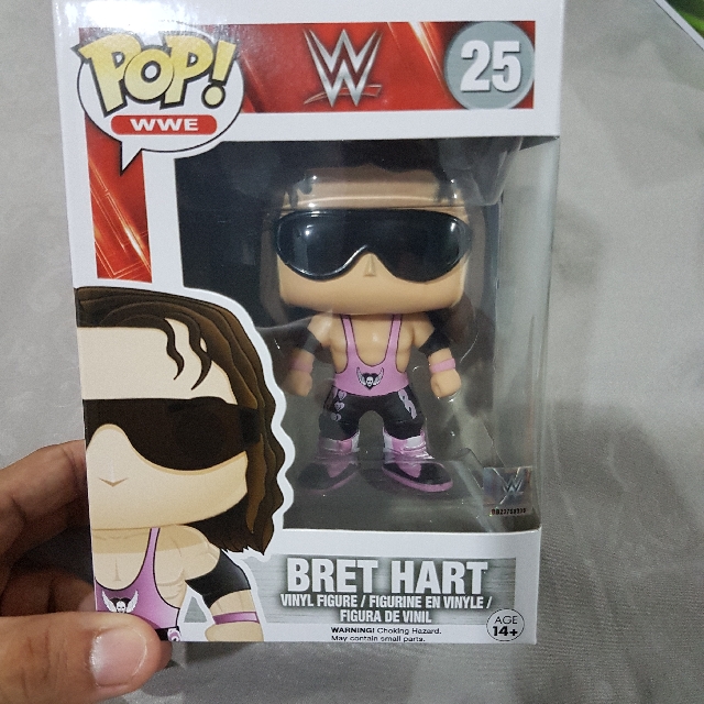 bret hart funko pop