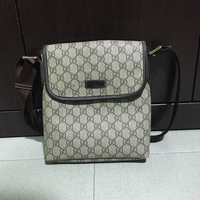 Gucci Messenger Bag Authenthic Preloved, Luxury, Bags & Wallets on Carousell