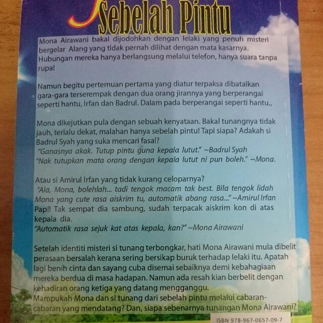 Jodoh Sebelah Rumah Books Stationery Books On Carousell