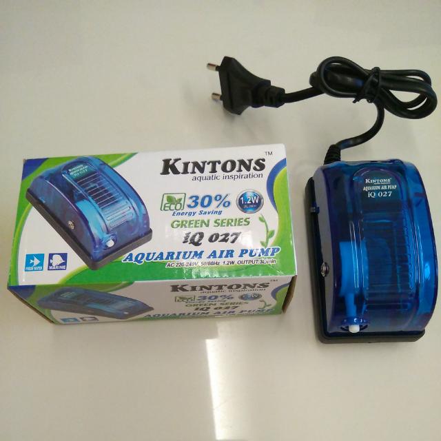 Kintons IQ 027 Aquarium Air Pump Green Series, Pet Supplies, Homes