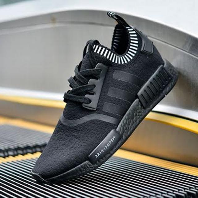 NMD TRIPLE BLACK JAPAN Men s Fashion Footwear Sneakers on Carousell
