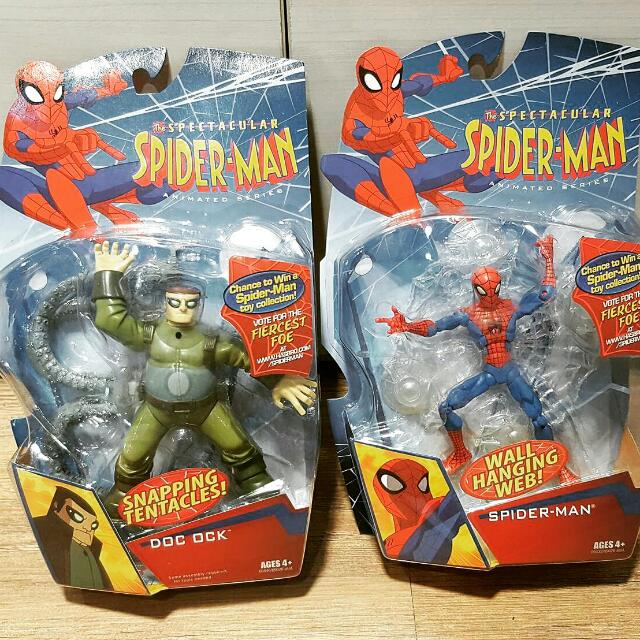Spectacular Spiderman Animated Doc Ock Vs Spiderman Toys