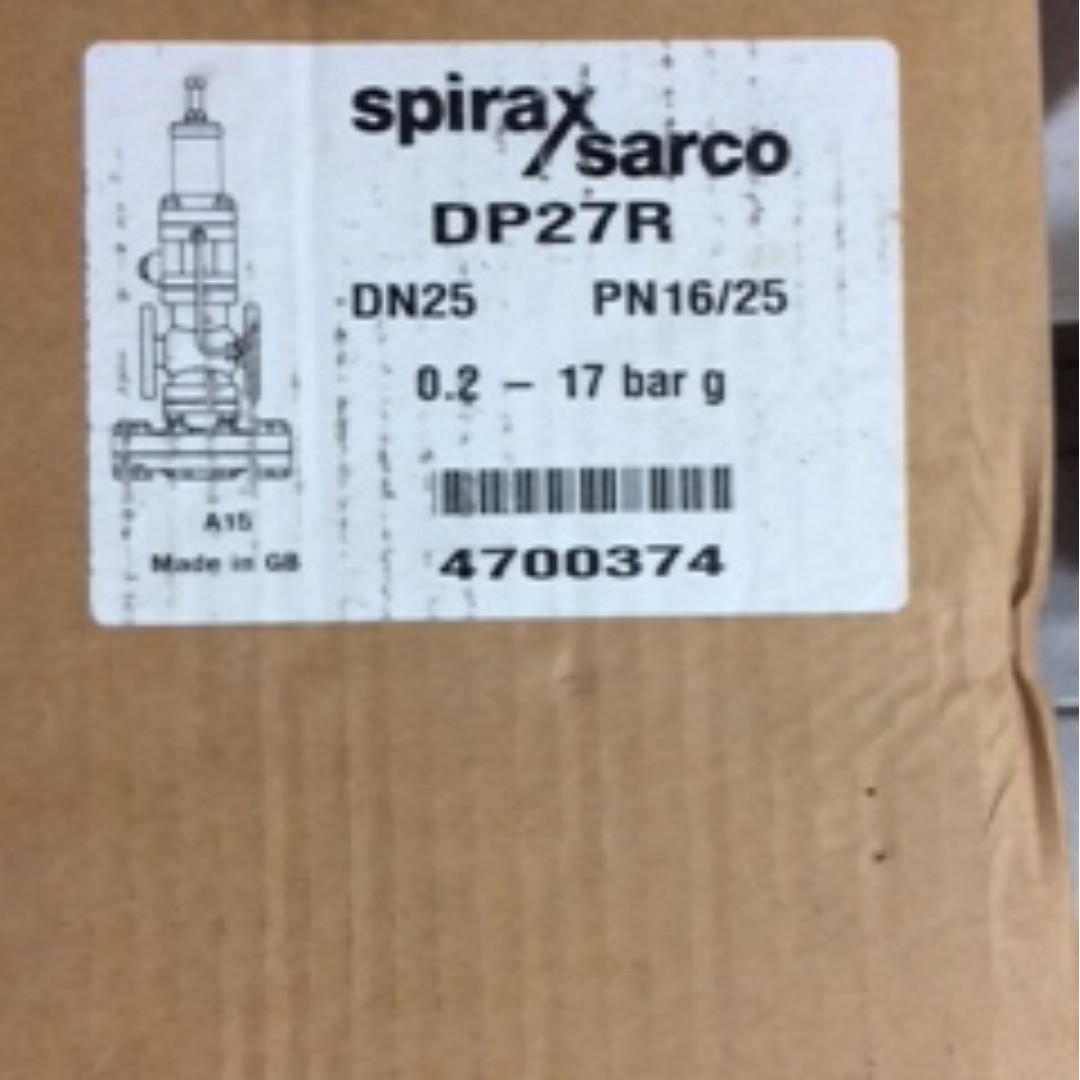 Spirax Sarco Steam Reducing Valve