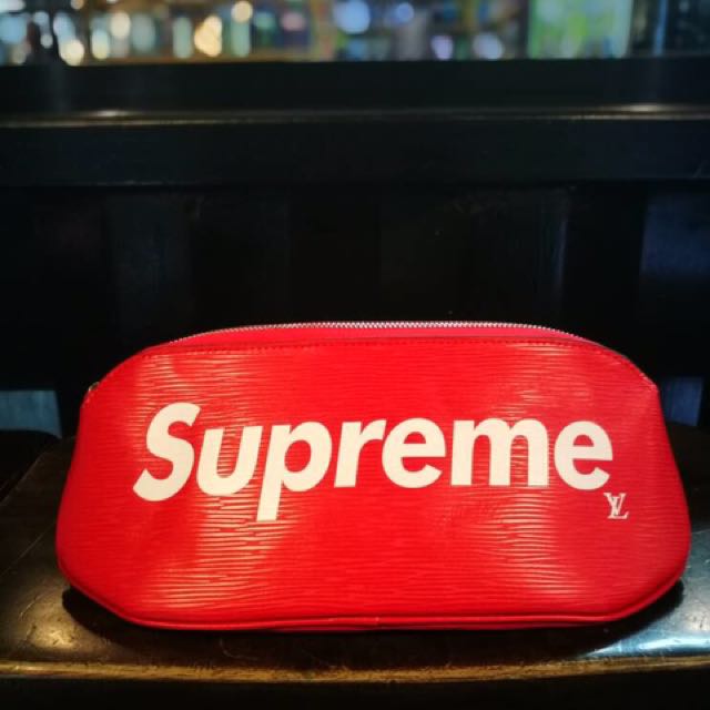 supreme lv chest bag