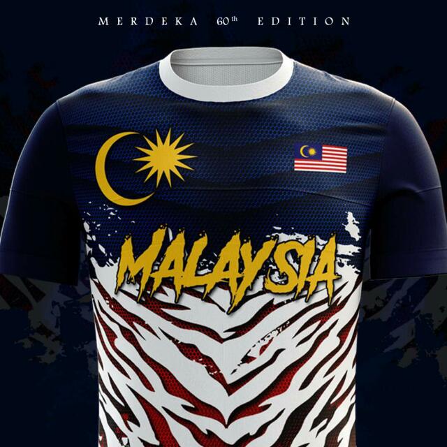 T Shirt  Bangkit Bersama Kami Merdeka  Edition Men s 