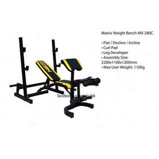 Matrix Weight Bench MX-280C