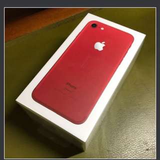 iPhone 7 RED 128 GB - BNIB