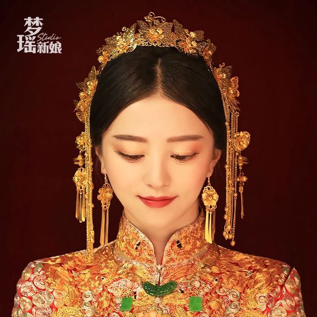 7pcs Brand New Wedding Hair Accessories Traditional Chinese